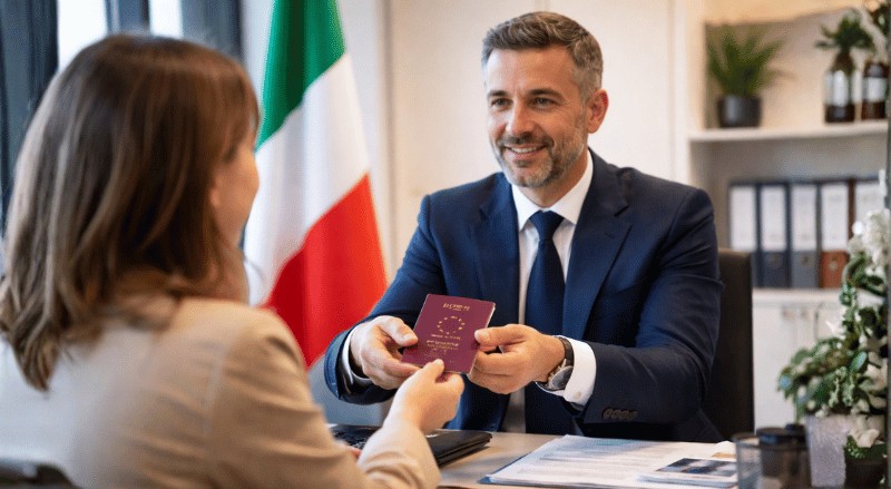 Quais são os documentos para tirar passaporte italiano?