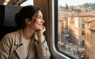Quais países próximos a Itália para ir de trem?